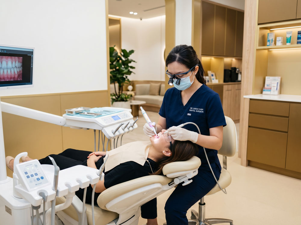 Professional Teeth Cleaning and Laser Gum Therapy in Calicut Kozhikode at Pal Dental Clinic