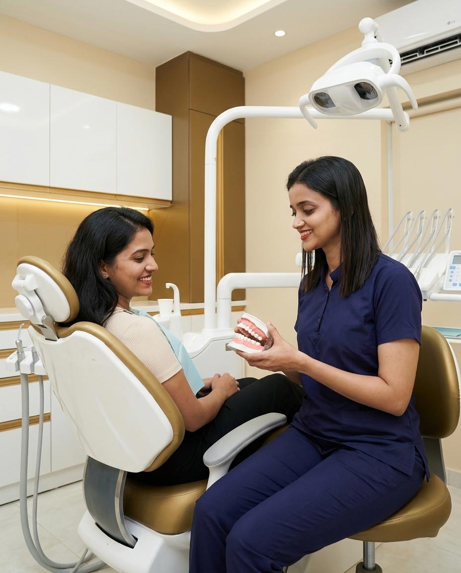 Dr Varada Sathyanath at Pal Dental Clinic Kozhikode